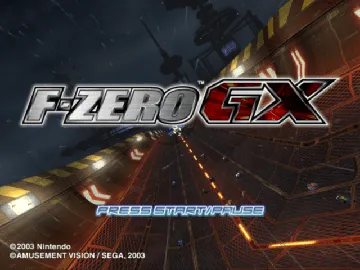 F-Zero GX screen shot title